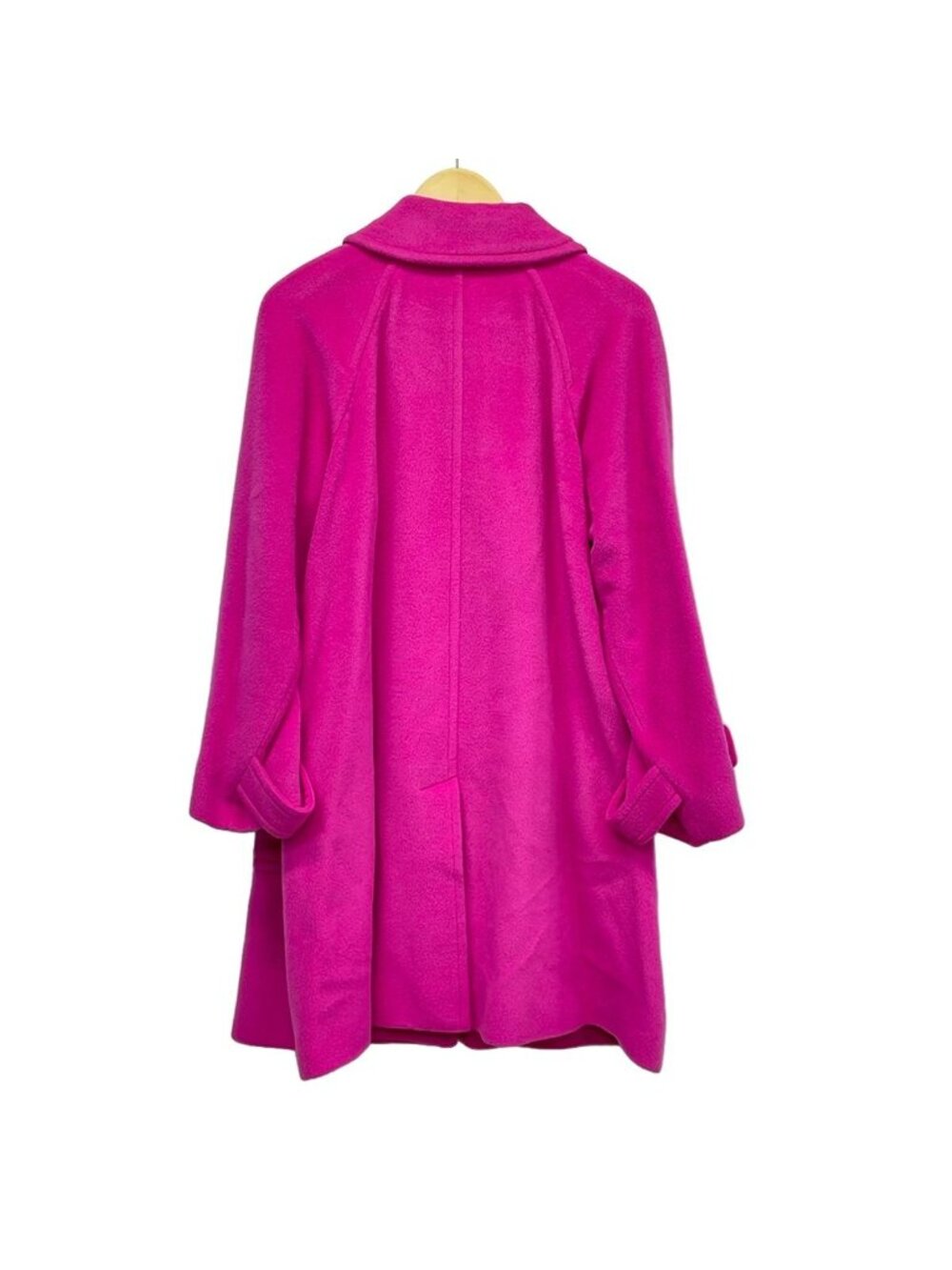 Saint Laurent Coat M Pink Long Sleeve Winter 38 - Picture 2 of 5